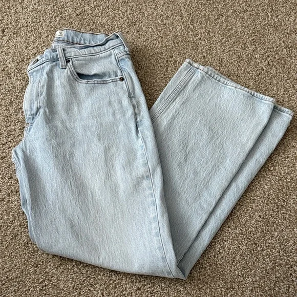 LIKE NEW Abercrombie Baggy Low Rise Jean Sz 27 - Picture 1 of 2
